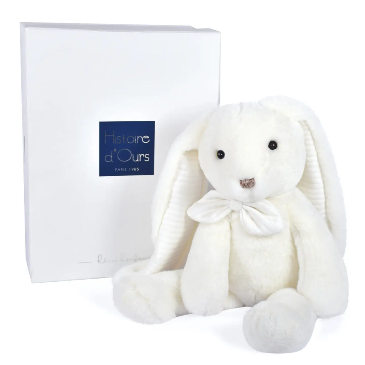 Doudou et Compagnie Preppy Chic: White Bunny