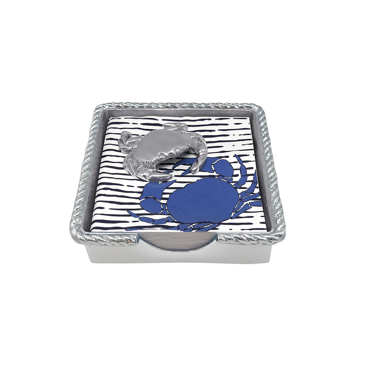 Mariposa Crab Rope Napkin Box