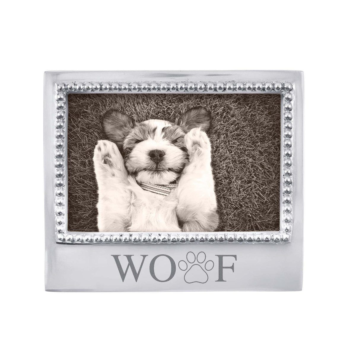 Mariposa WOOF Beaded 4x6 Frame