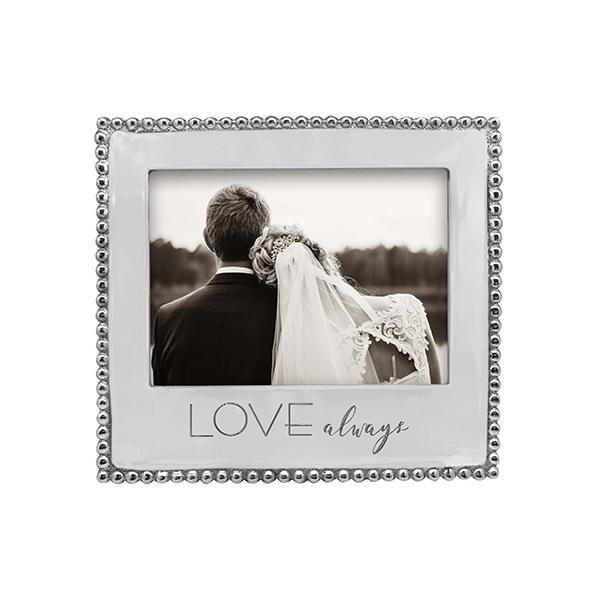 Mariposa LOVE, ALWAYS Beaded 5x7 Frame