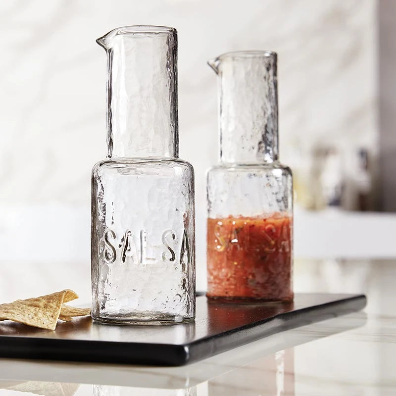 SB Embossed Salsa Carafe