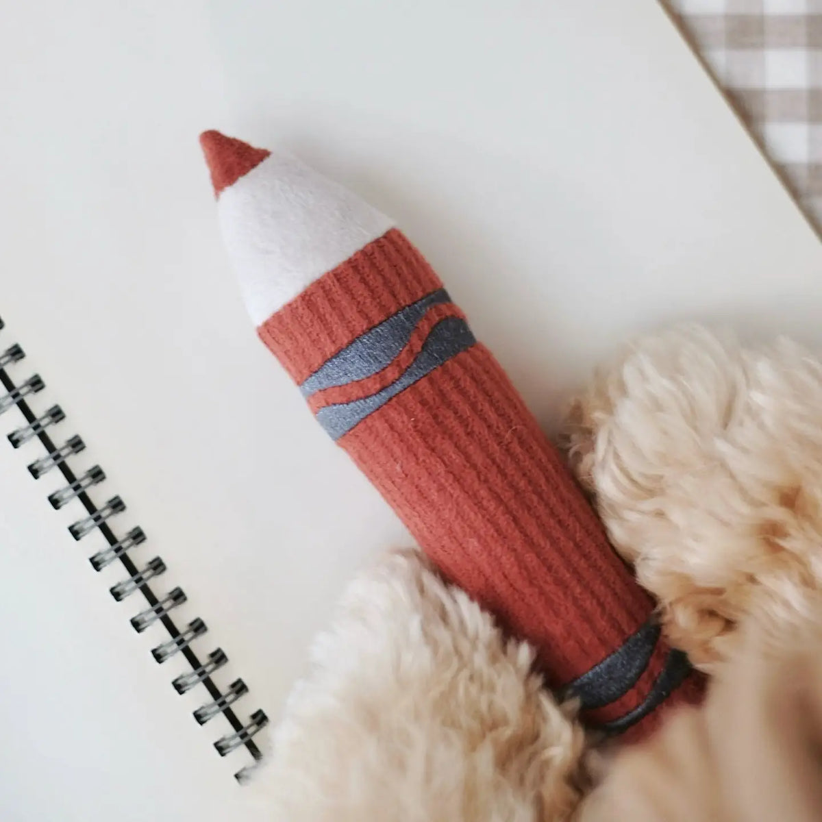 Crayons Enrichment Dog Toy