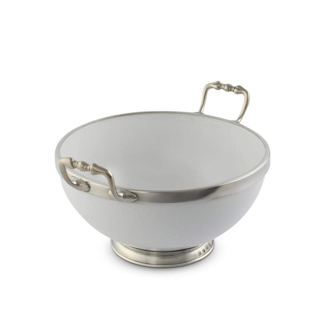 VH Appartenenza Porcelain Serving Bowl with Handles