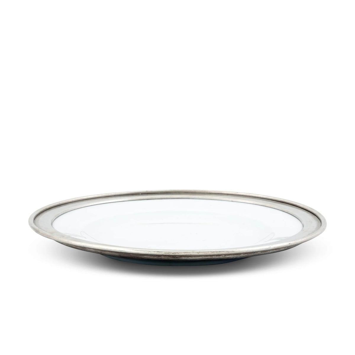 VH Appartenenza Classic Pewter Rim Salad Plate