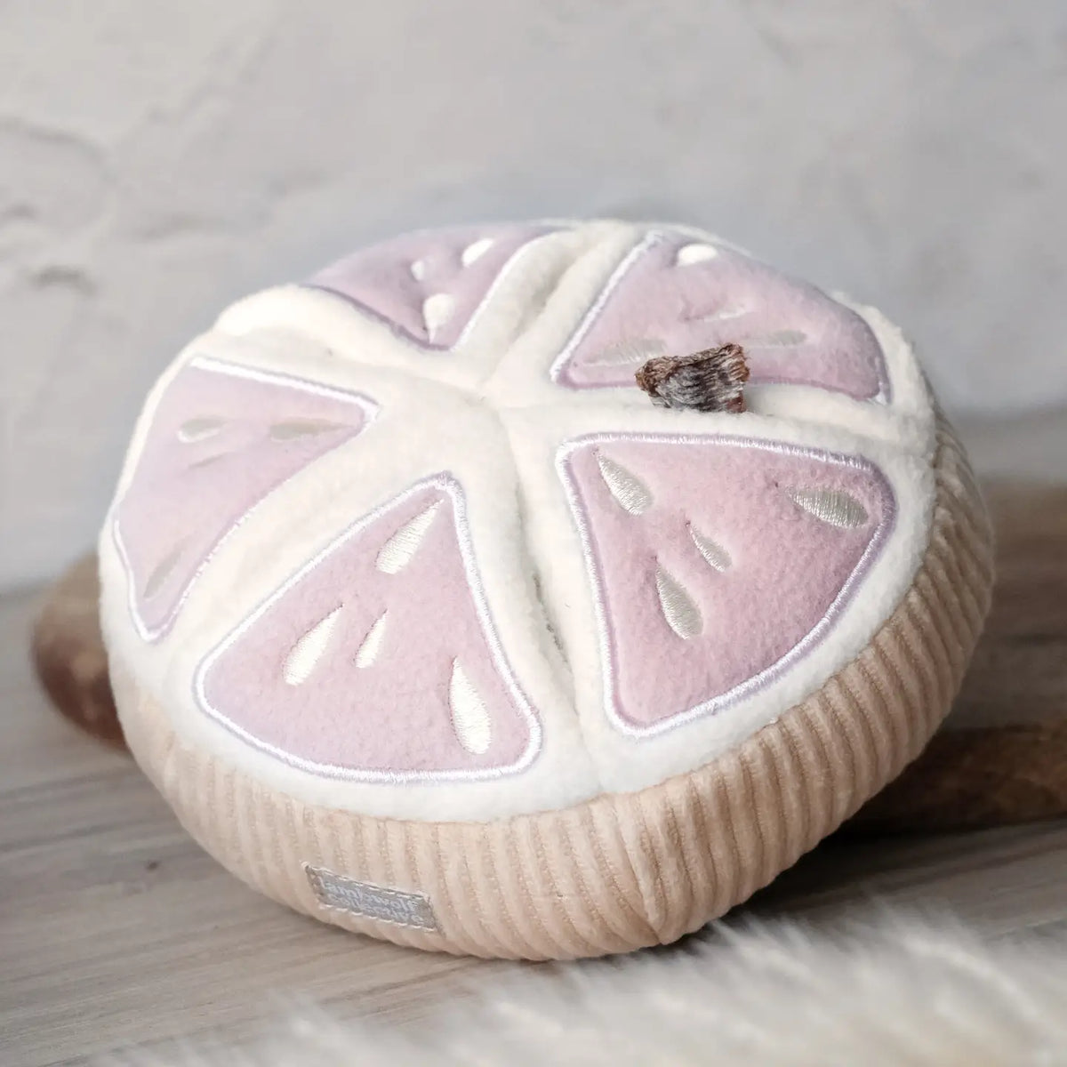 Grapefruit Enrichment Dog Toy