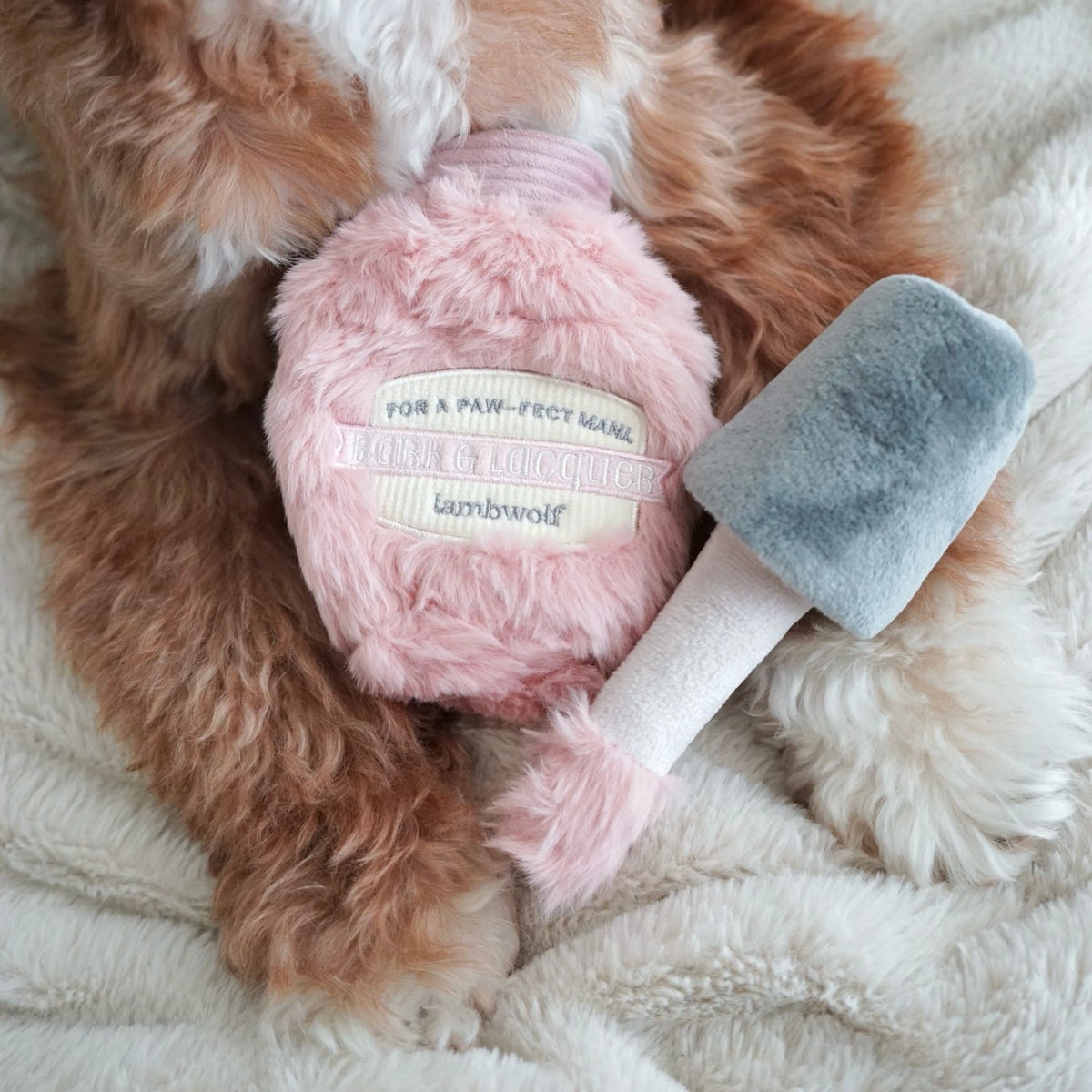 Nail Polish Enrichment Dog Toy