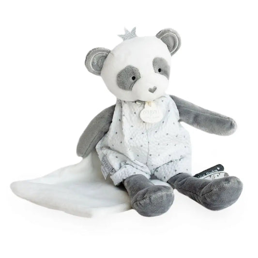 Doudou et Compagnie Dream Maker Panda Plush with Doudou Blanket