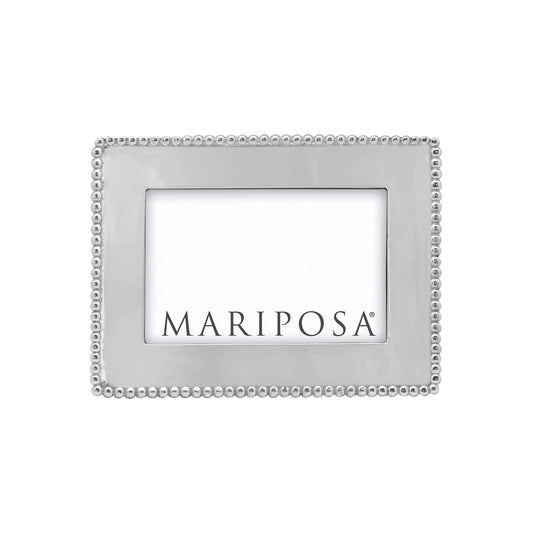 Mariposa Beaded 4x6 Engravable Frame