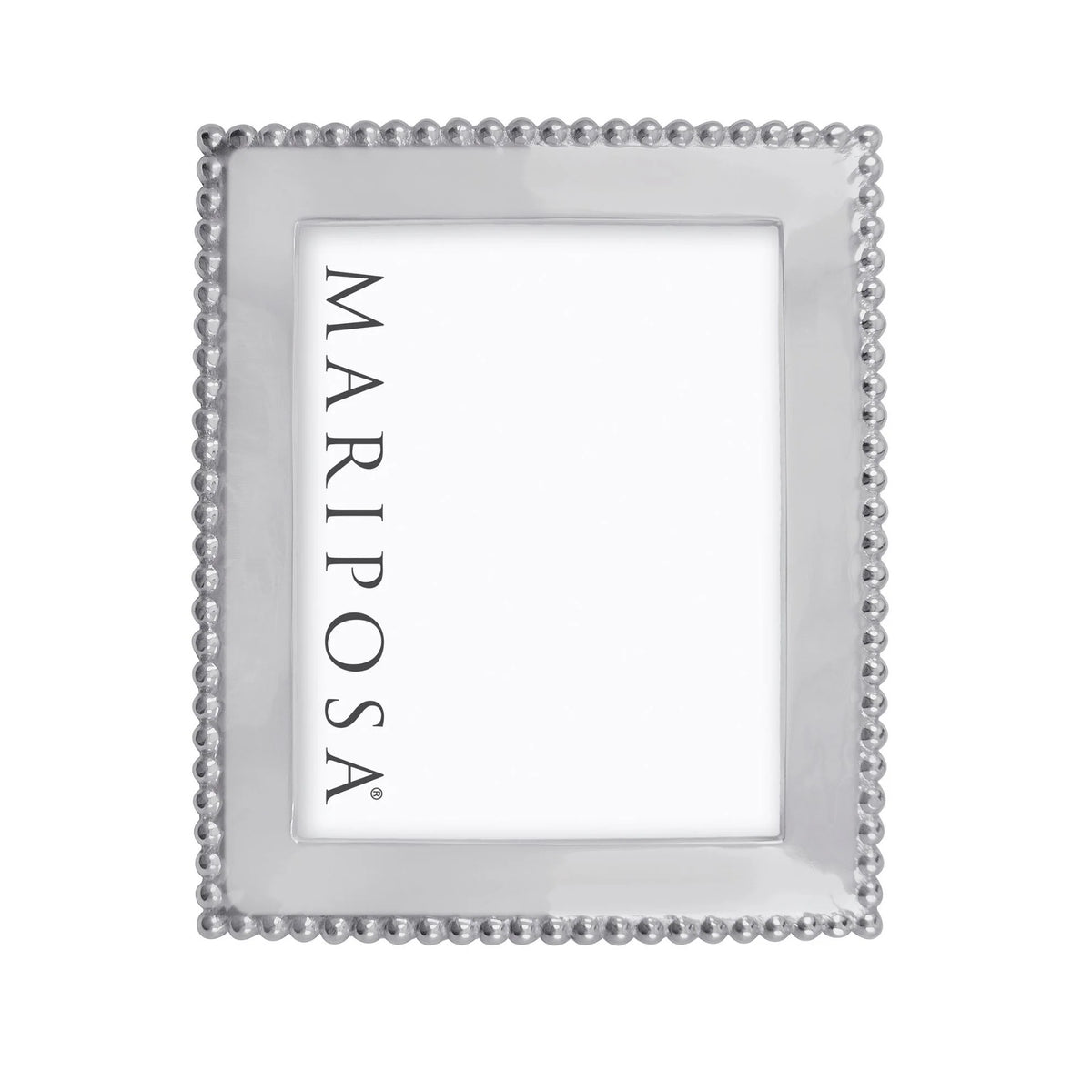 Mariposa Pearled 8x10 Engravable Frame