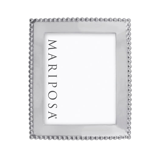 Mariposa Pearled 8x10 Engravable Frame