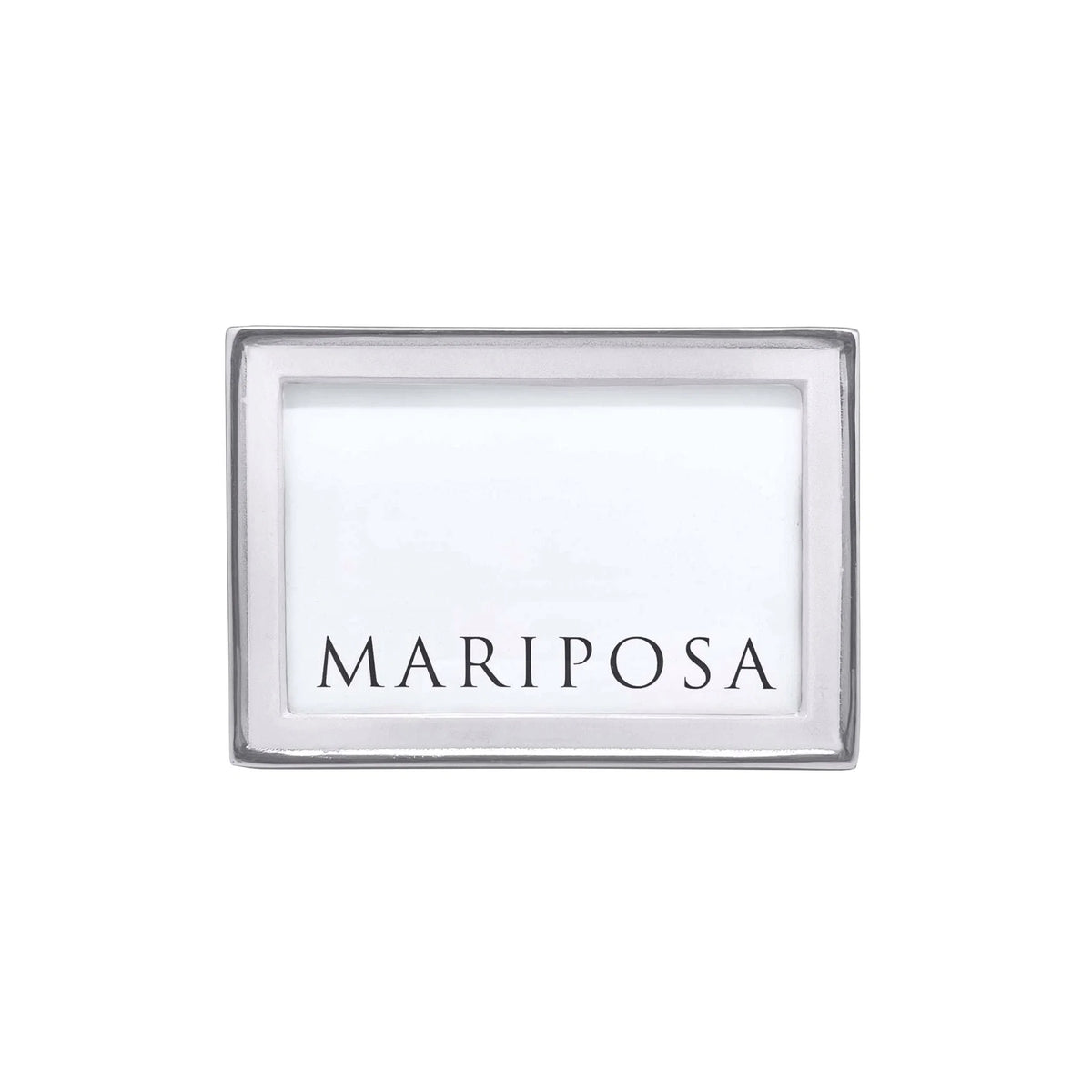 Mariposa Signature White 4x6 Frame