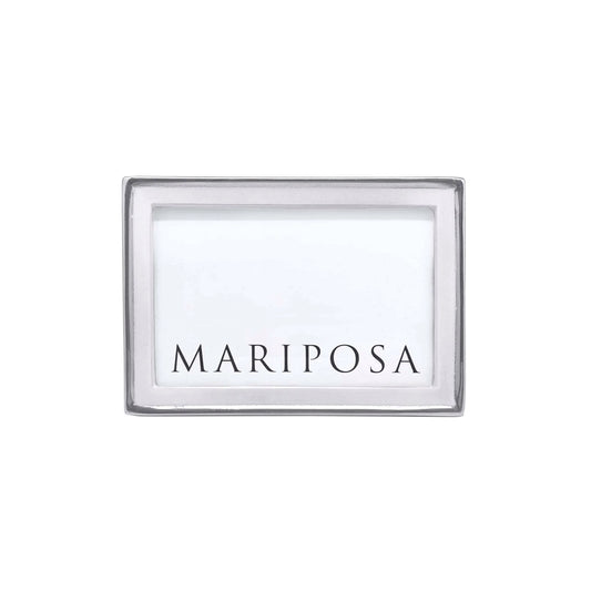 Mariposa Signature White 4x6 Frame