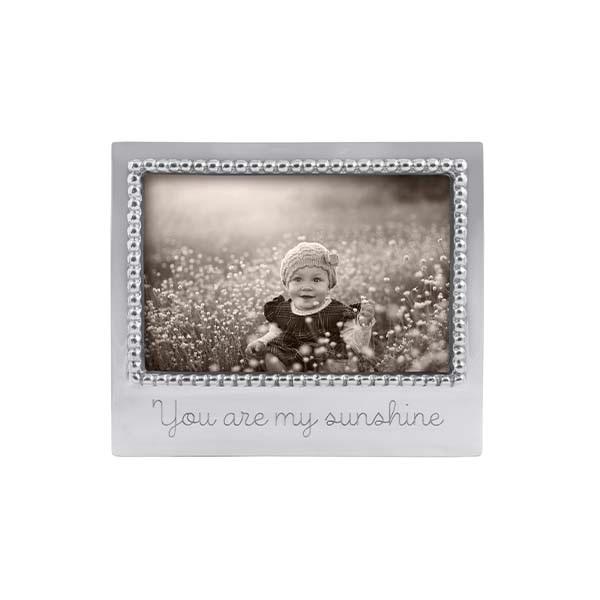 Mariposa YOU ARE MY SUNSHINE Beaded 4x6 Frame