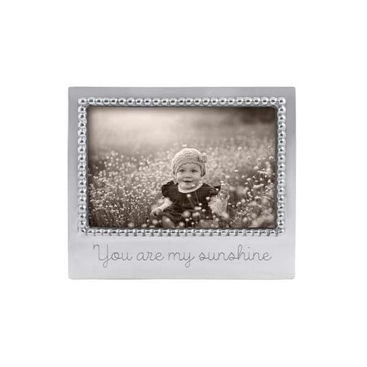 Mariposa YOU ARE MY SUNSHINE Beaded 4x6 Frame