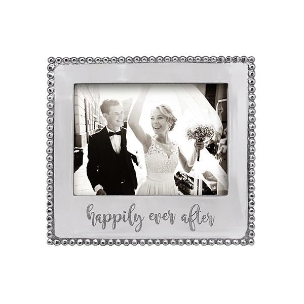Mariposa HAPPILY EVER AFTER Beaded 5x7 Frame