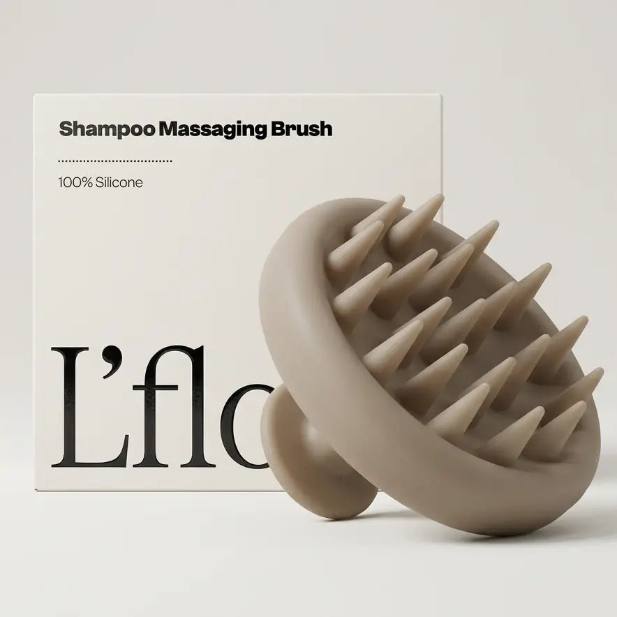 L'floof Shampoo Massaging Dog Brush