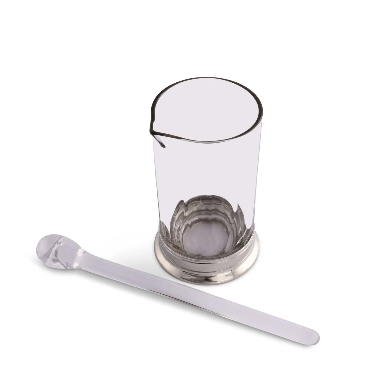 VH Appartenenza Hatched Glass Mixing Pitcher & Stirrer