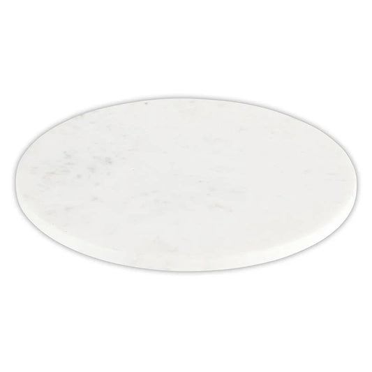 SB White Marble Lazy Susan