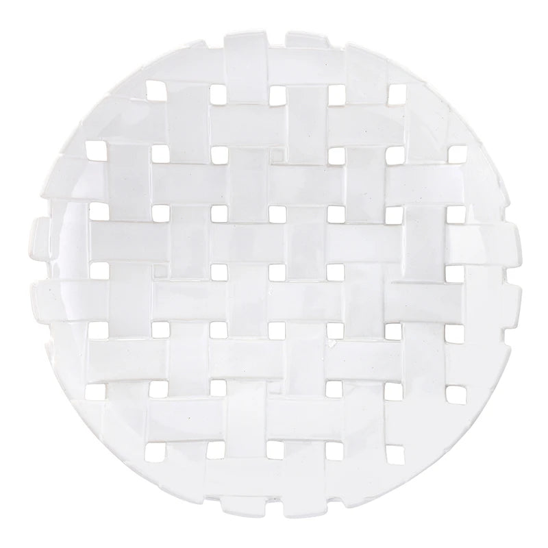 SB Ceramic Lattice Bowl - White