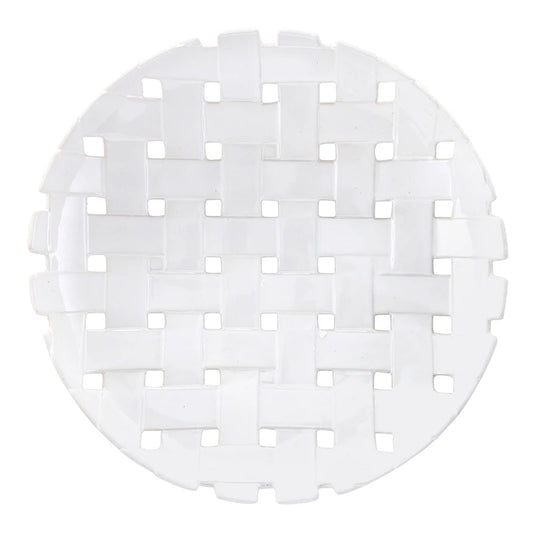 SB Ceramic Lattice Bowl - White