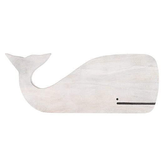 SB Wood Whale Board - White