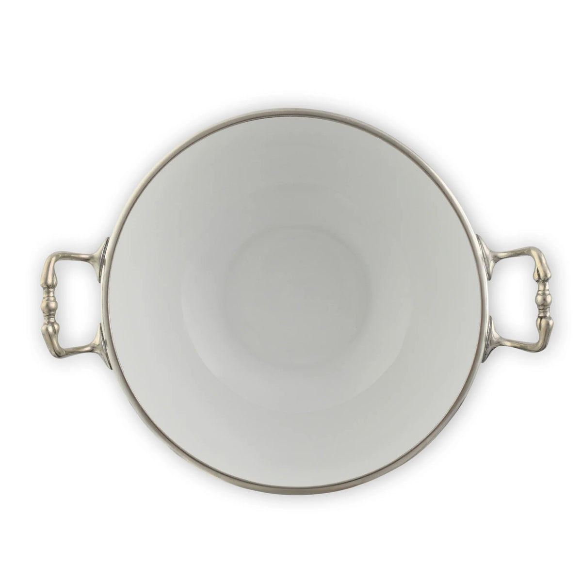 VH Appartenenza Porcelain Serving Bowl with Handles