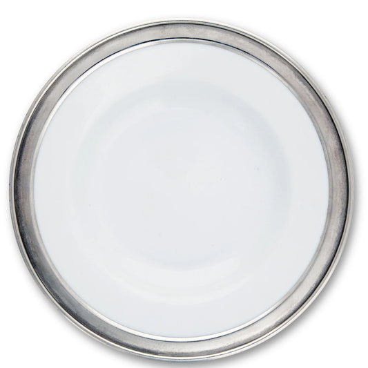 VH Appartenenza Classic Pewter Rim Dinner Plate