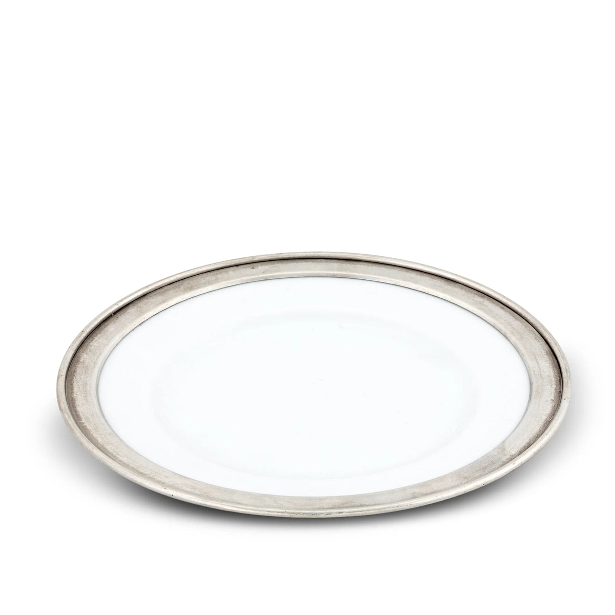 VH Appartenenza Classic Pewter Rim Salad Plate