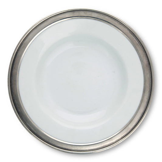 VH Appartenenza Classic Pewter Rim Soup Bowl