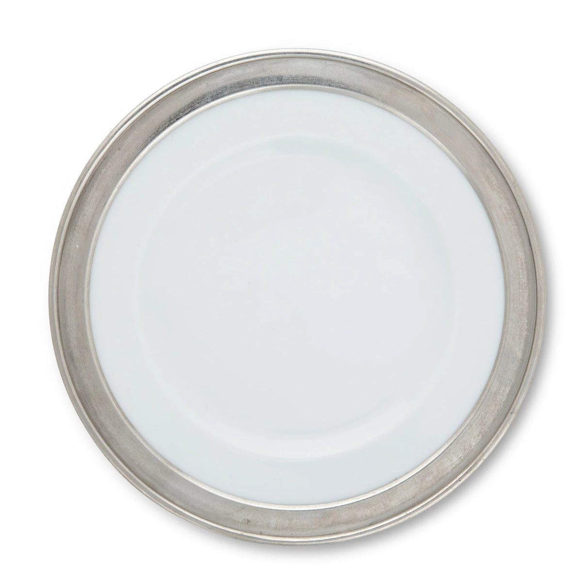VH Appartenenza Classic Pewter Rim Salad Plate