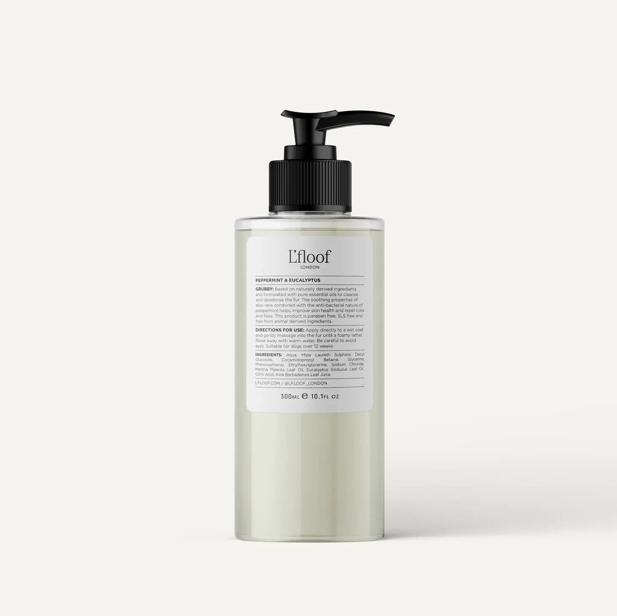 L'floof Natural Peppermint & Eucalyptus Dog Shampoo
