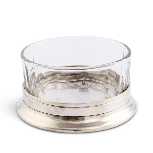 VH Appartenenza Hatched Glass Nut Bowl
