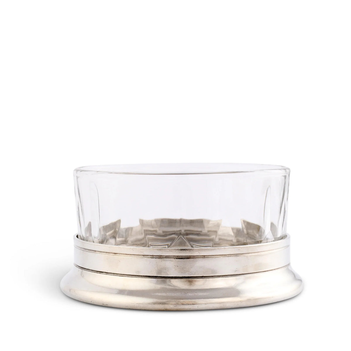 VH Appartenenza Hatched Glass Nut Bowl
