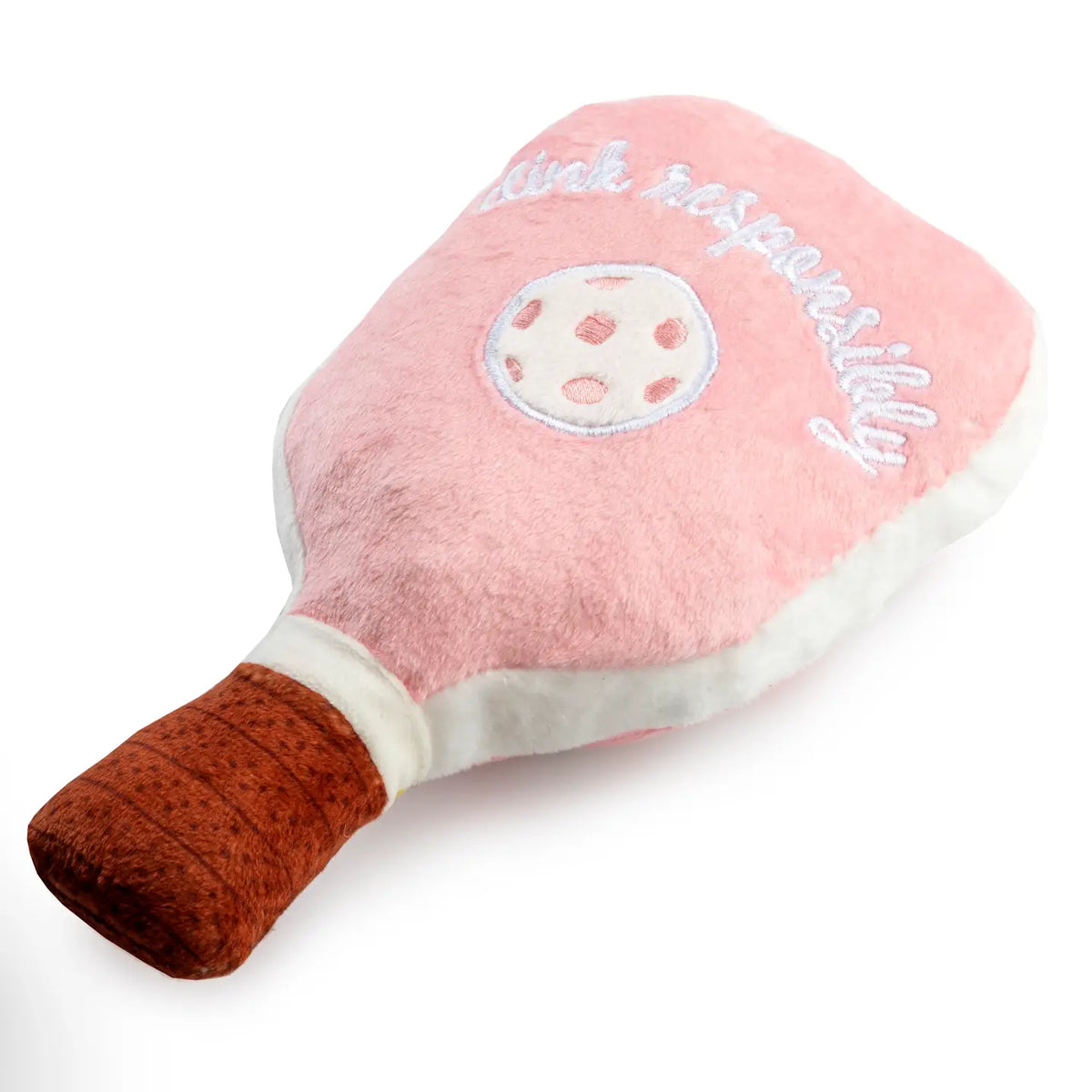 Checker Pickleball Paddle Dog Toy