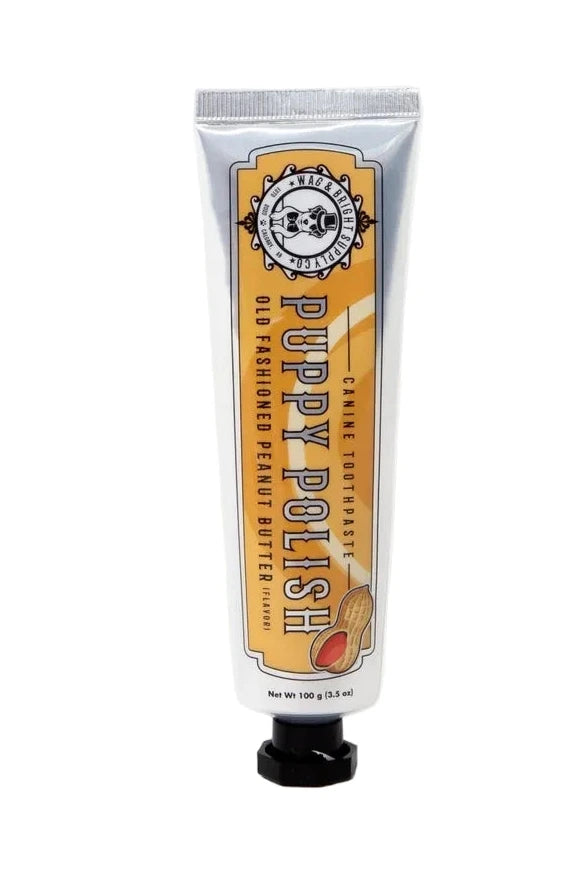 Puppy Polish Toothpaste - Old Fashioned Peanut Butter