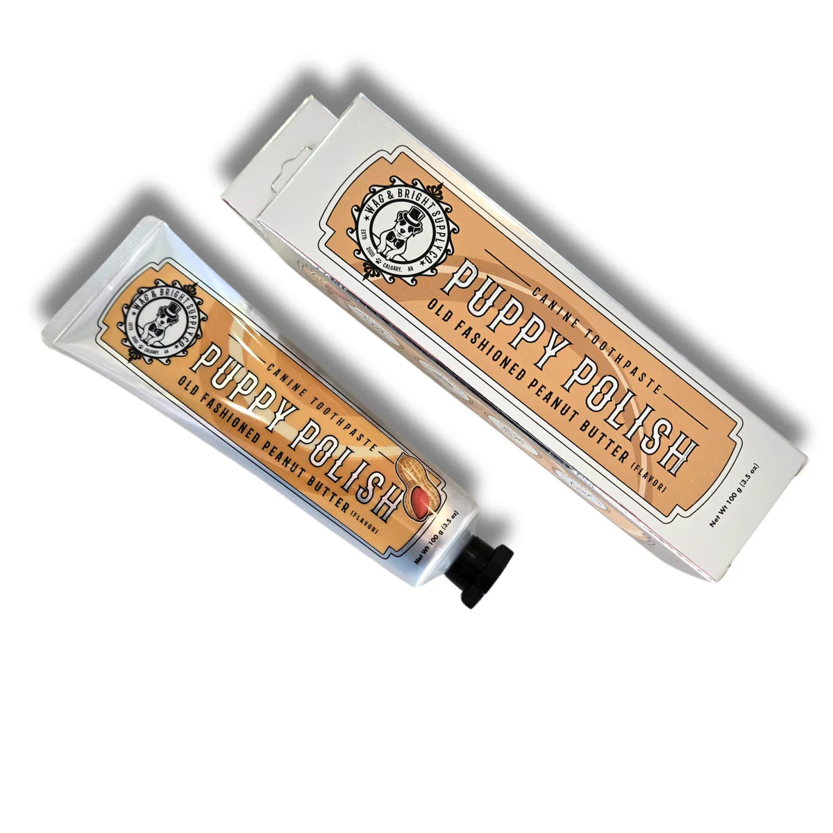 Puppy Polish Toothpaste - Old Fashioned Peanut Butter
