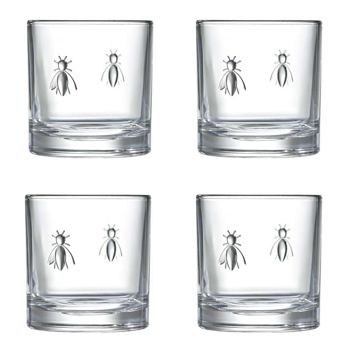 La Rochère Bee Whiskey Glass - Set of 4